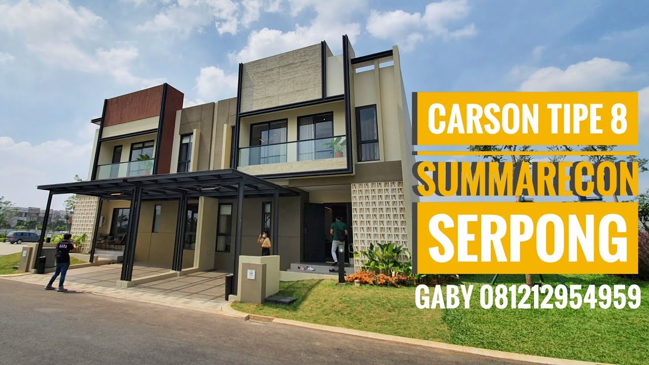 🔴 CARSON Tipe 8 GADING SERPONG SUMMARECON SERPONG SCIENTIA GARDEN Harus beli sekarang NUP‼️