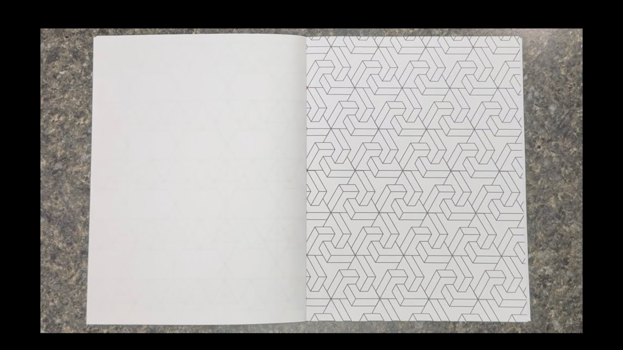 Colour with Me: Satisfying Designs | Orange Optical Illusion #monochromemonday