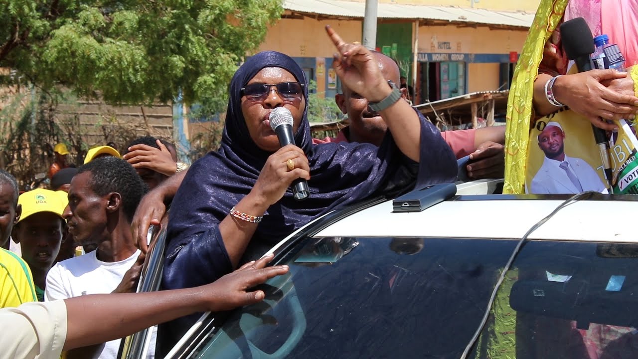 CHERAB MCA HALIMA ABGUDO CAMPAIGNS FOR TUBI JUNIOR IN GARBA AND KINNA