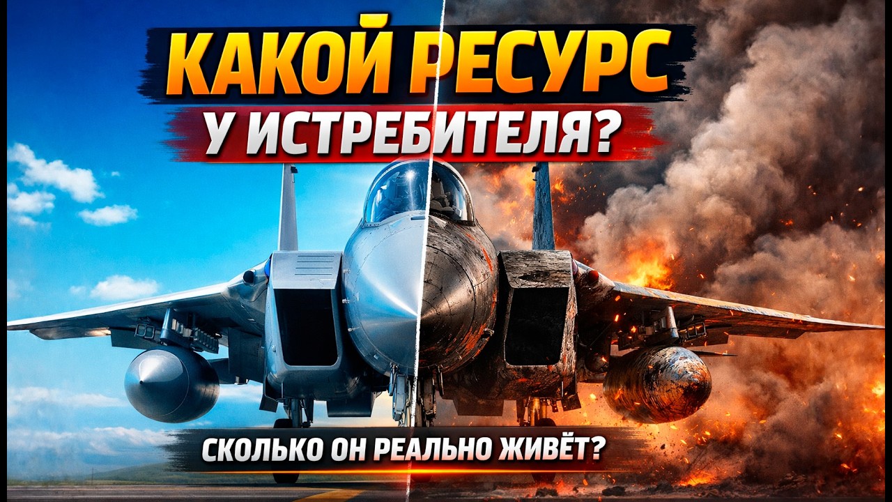 Сколько часов боевой жизни у современного истребителя?