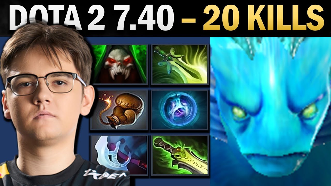 Morphling Pro Carry with Vladmir and 20 Kills - Gameplay Dota 2