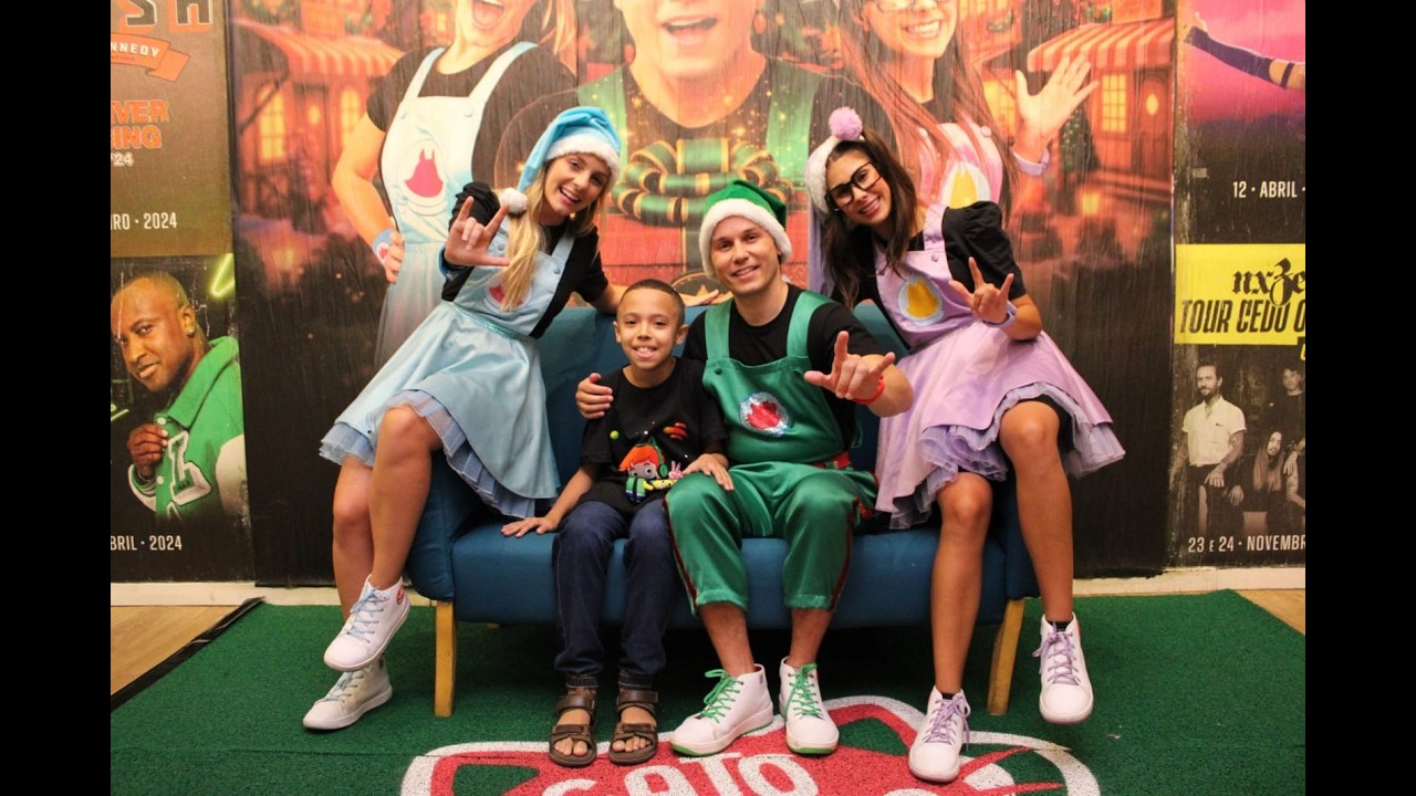 Show Do Gato Galactico No Rio De Janeiro @Gato Galactico @ViaParqueShopping @qualistage