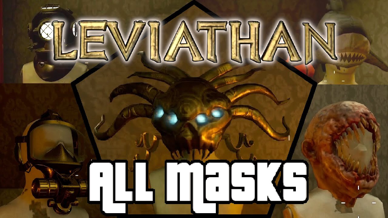 All 5 Masks in Black Ops 3 Leviathan Easter Egg Guide (Shark, God, Gold ABA, Leaper, Diver)