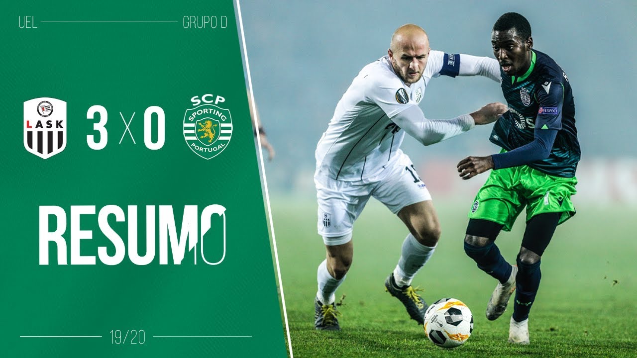 Liga Europa | Resumo: Lask Linz x Sporting CP