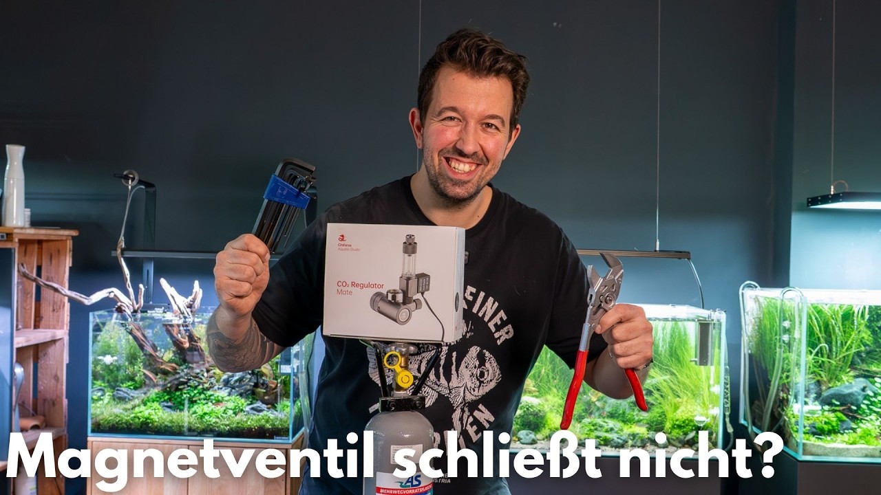 Was tun, wenn das CO2 Magnetventil nicht schließt? (Wartung)