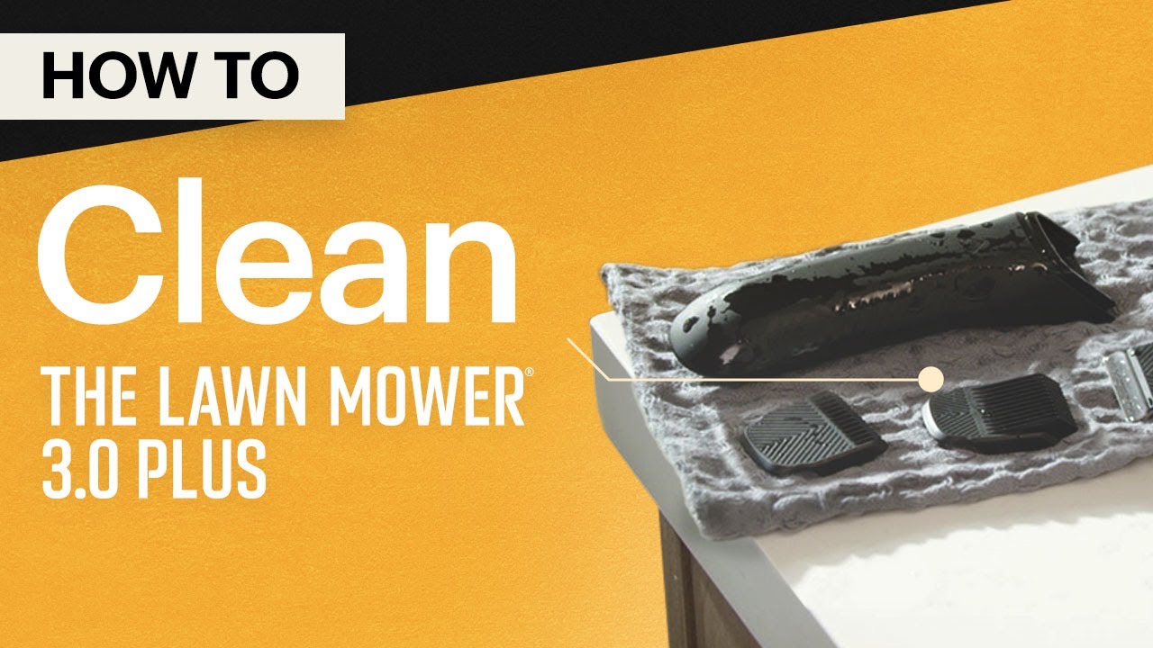 Как чистить триммер Lawn Mower&reg; 3.0 Plus &mdash; MANSCAPED&reg;
