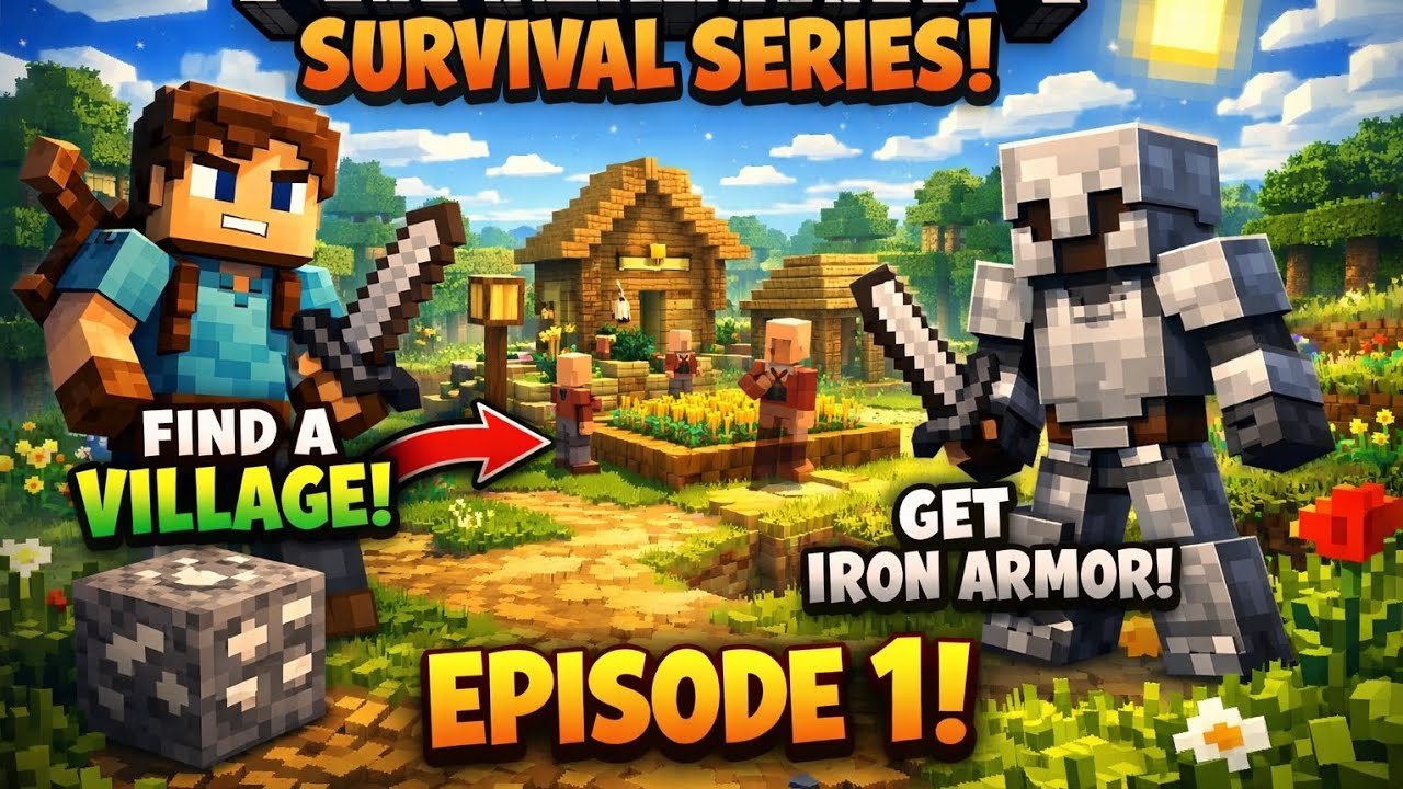 minecraft survival seres ep01 # animation