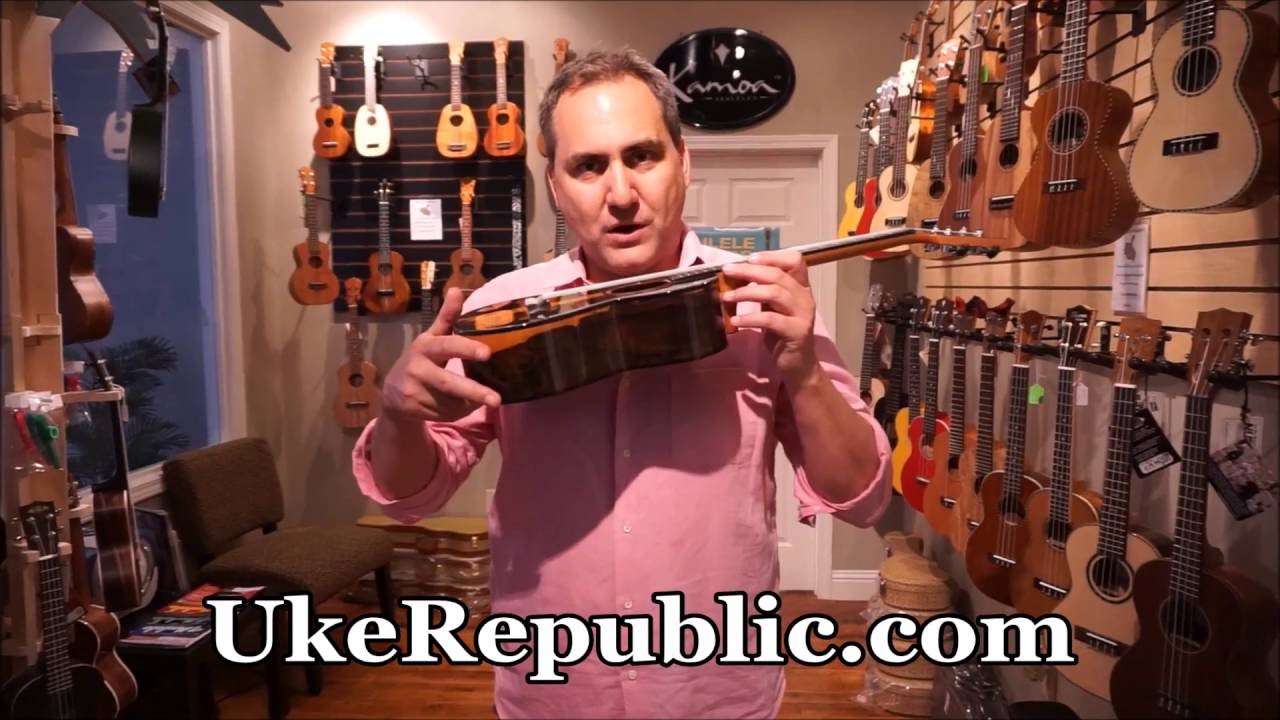 Kala KA-ZCT-T Ziricote Tenor Ukulele - Demo by UKE Republic