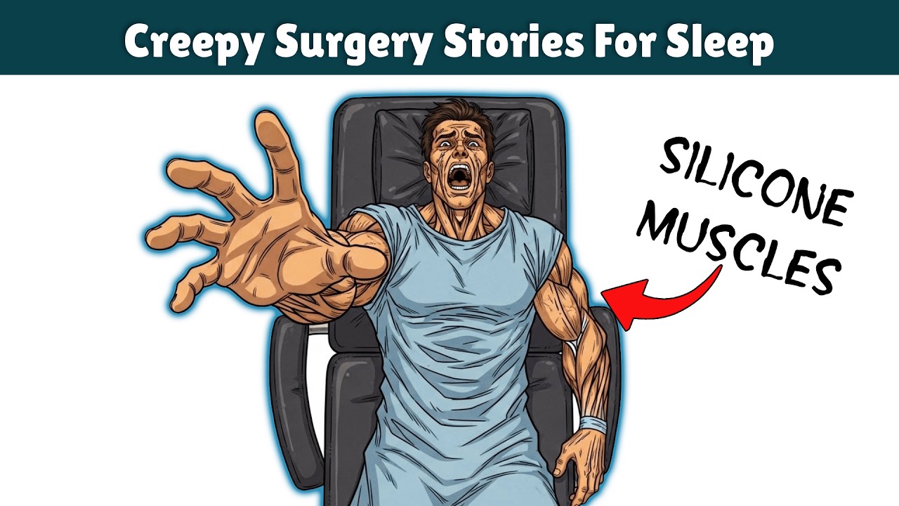 He pumped his muscles with Silicone | creepy surgery story for sleep
