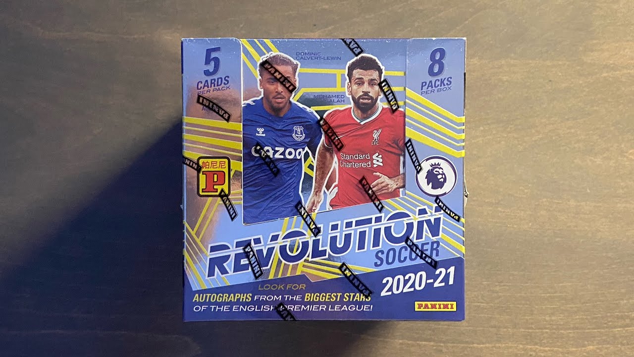 2020/21 Panini Revolution Premier League Soccer Hobby Box - Other Worldly Parallels