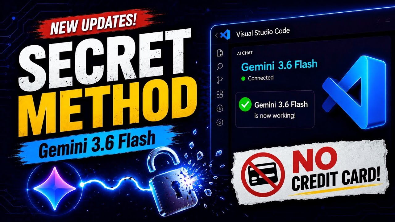 Gemini 3.6 Flash in VS Code (Free AI Coding) &ndash; OpenAI Compatible Method