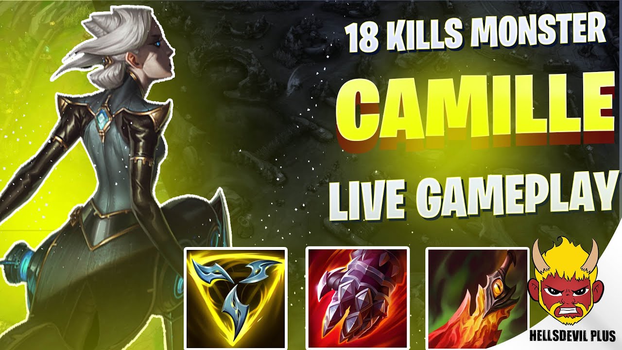 МОНСТР КАМИЛЛА 18 УБИЙСТВ! - Геймплей Wild Rift HellsDevil Plus