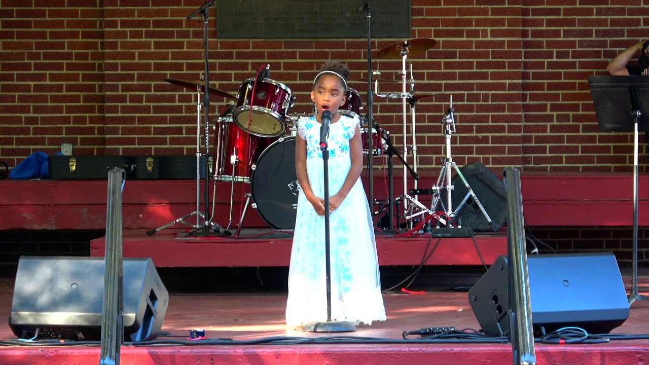 6 yr old Victory Brinker sings 