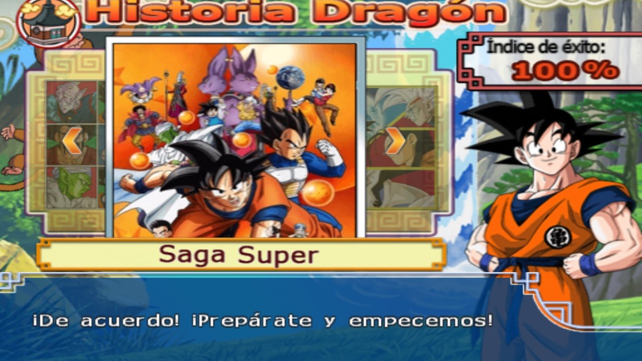 DRAGON BALL Z BUDOKAI TENKAICHI 4 *LA RESURECCION DE FREEZER* *MODO HISTORIA*