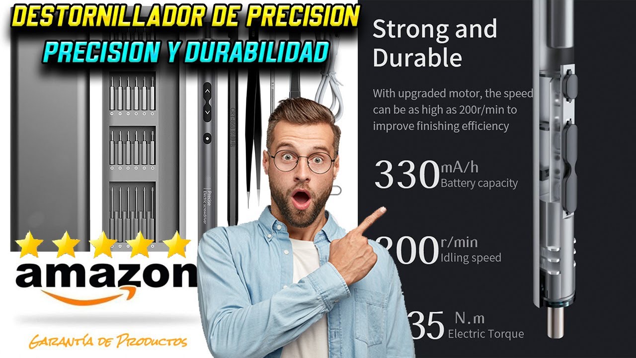 MINI DESTORNILLADOR ELECTRICO DE PRECISION. Como usarlo correctamente sin dañarlo, trucos etc ✅✅📢📢