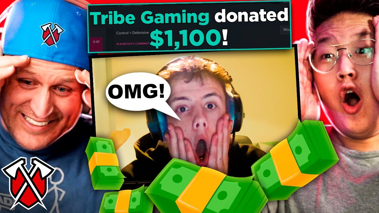 HUGE $ DONATIONS TO RANDOMS!