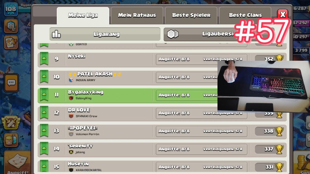 Kann ich eine Liga Aufsteigen? + CWL Tag. | Clash of Clans #57