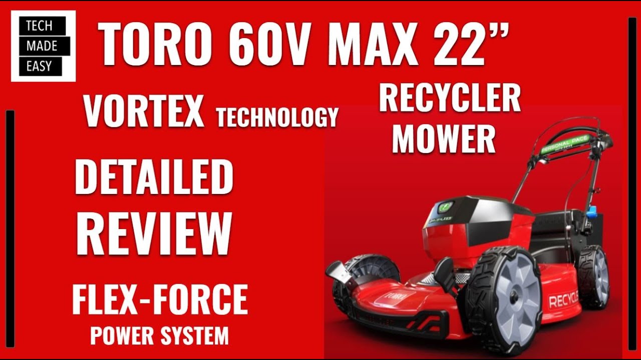 DETAILED Review Toro 60V Vortex 22 inch Recycler Mower