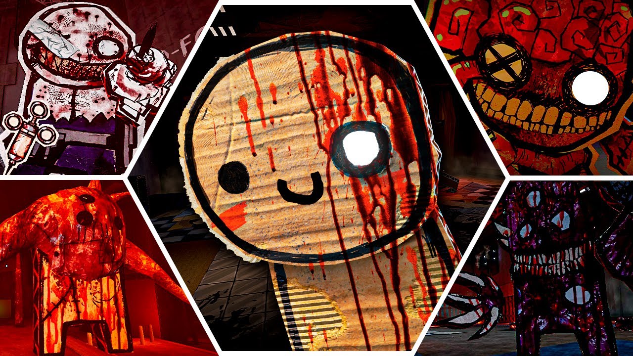 PAPERHEAD — All Bosses (No Damage)