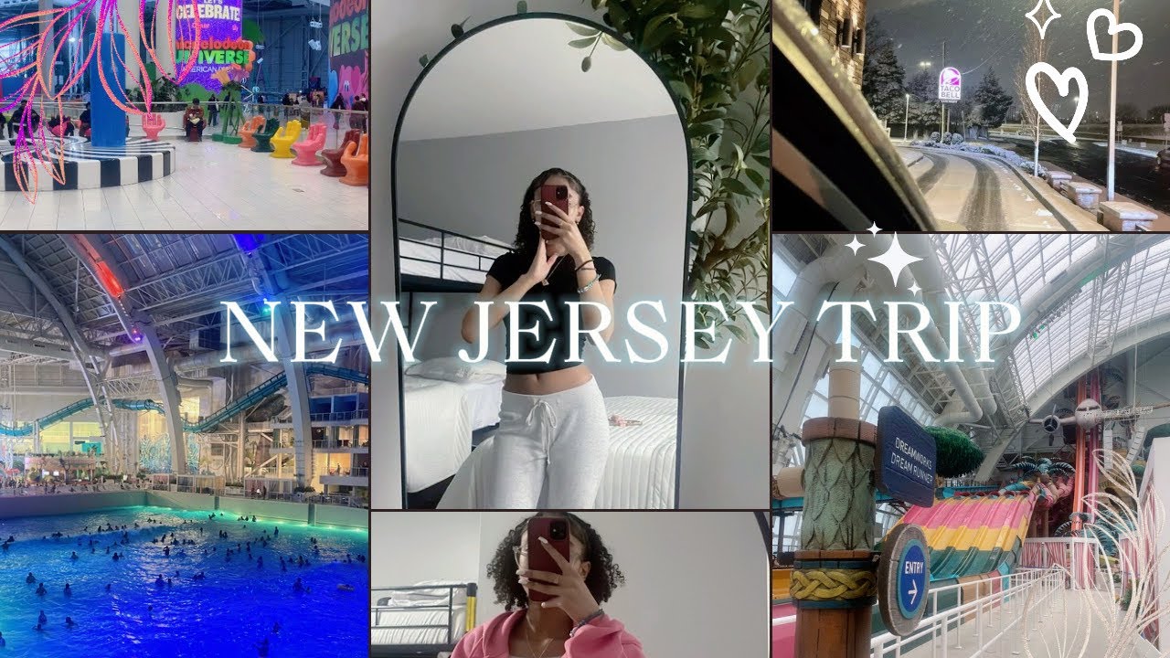 SPEND 48 HOURS WITH ME IN NEW JERSEY| american dream, waterpark, airbnb, road trip, etc