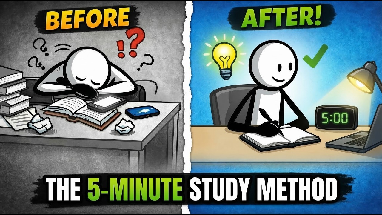 The 5-Minute Study Rule Top Students Use