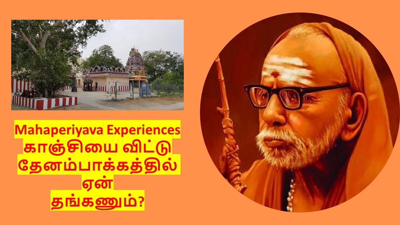 Mahaperiyava Experiences - காஞ்சியை விட்டு தேனம்பாக்கத்தில் ஏன் தங்கணும்