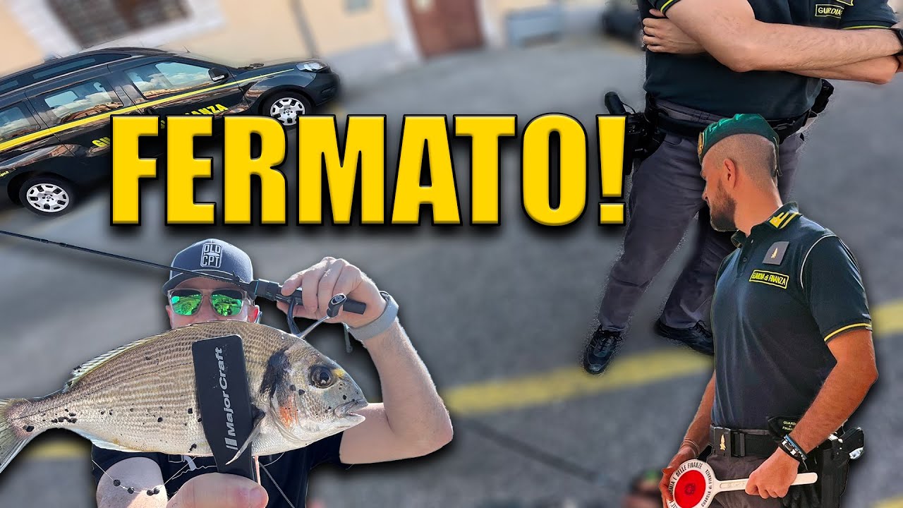 ORATE, SPINNING, GUARDIA DI FINANZA e STREET FISHING - PESCARE PER LE STRADE DI LIVORNO