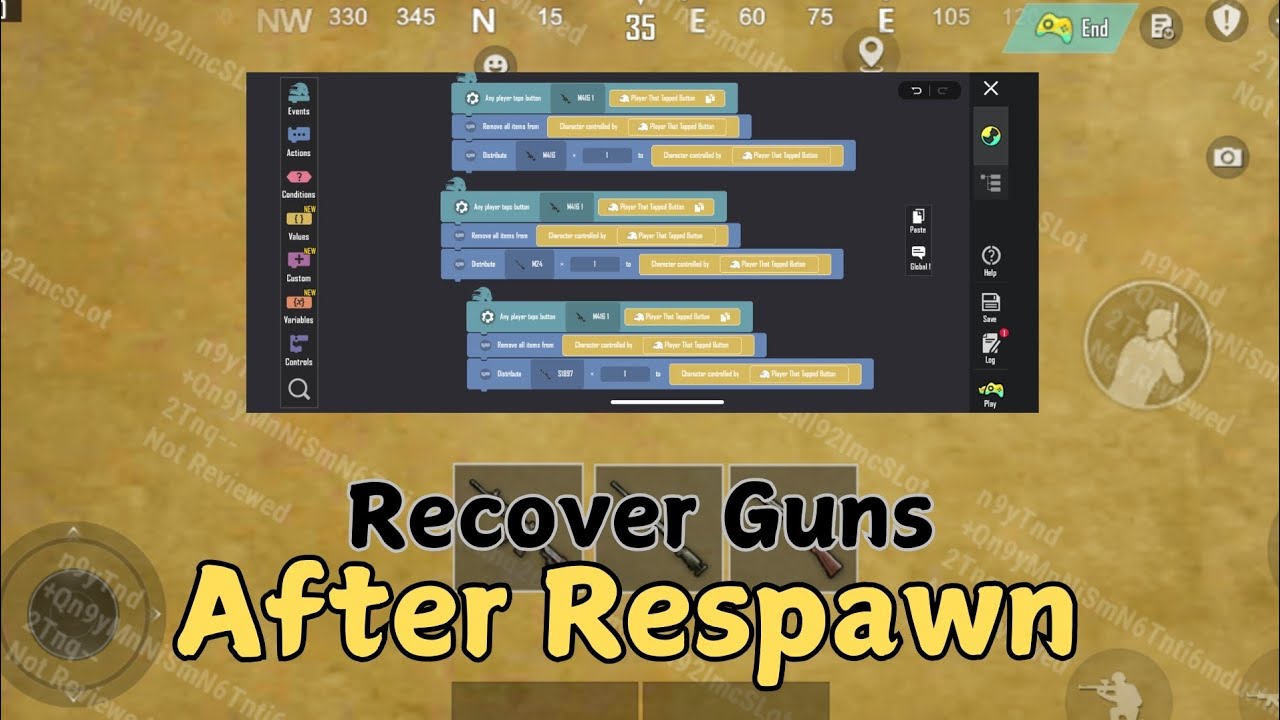 How to recover your guns after Respawn in wow map | wow tutorial | PUBG mobile