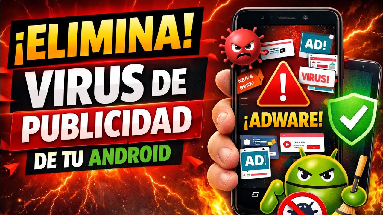 🚨 ¡ELIMINA VIRUS DE PUBLICIDAD en CELULAR Y TABLET ANDROID! Quita anuncios molestos FÁCIL y RÁPIDO
