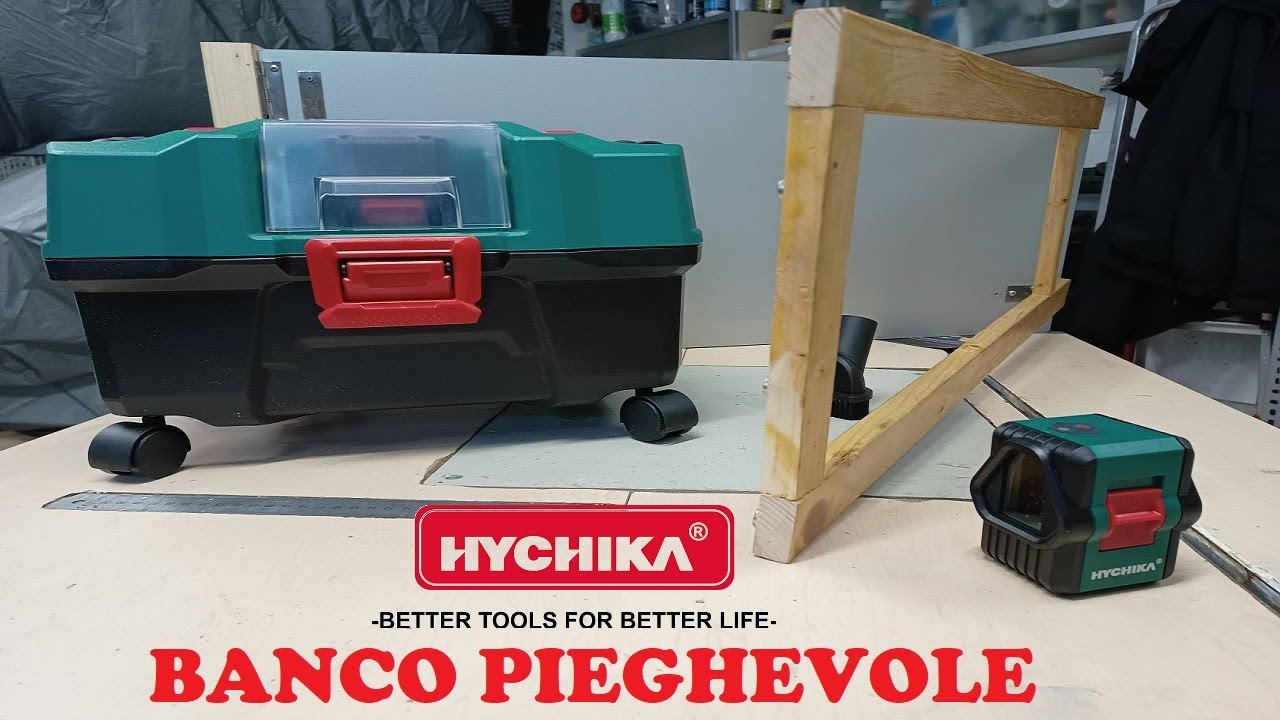 Banco Pieghevole Fai da Te con HYCHIKA - Foldable workbench