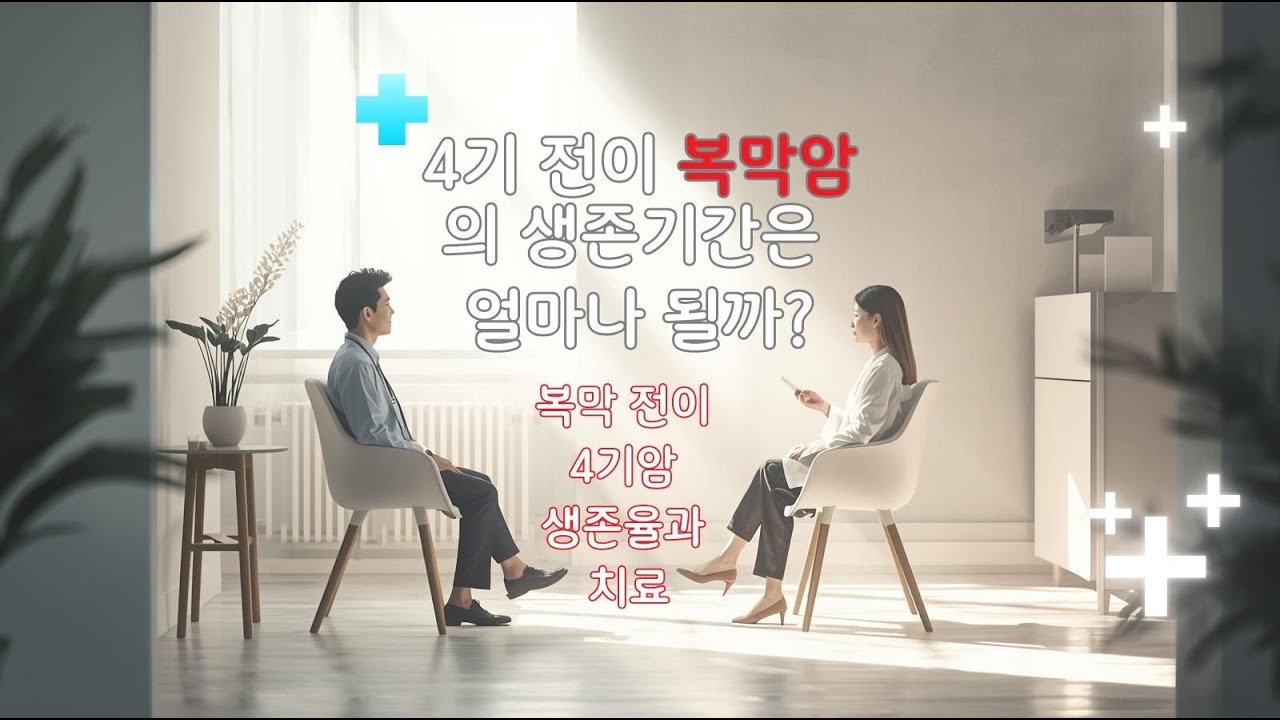 4기암 복막전이 암치료｜위암·대장암·난소암 항암치료 전략 총정리
