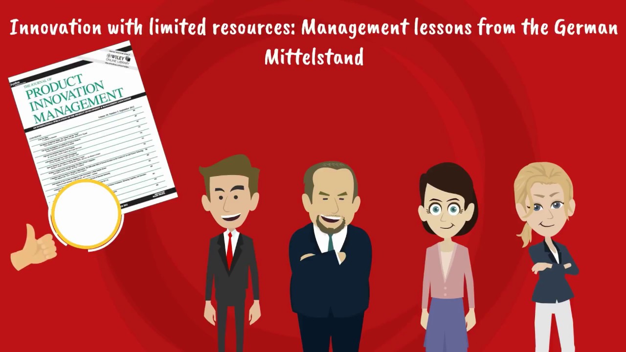 Innovation with limited resources: Management lessons from the German Mittelstand