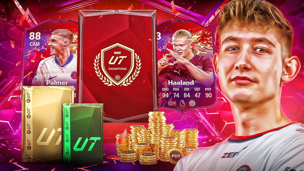 PACZKA Z HERO W KOŃCU ODDAŁA! NAGRODY ZA  FUT CHAMPIONS NA GŁ&Oacute;WNYM KONCIE!!  FC 25 ULTIMATE TEAM
