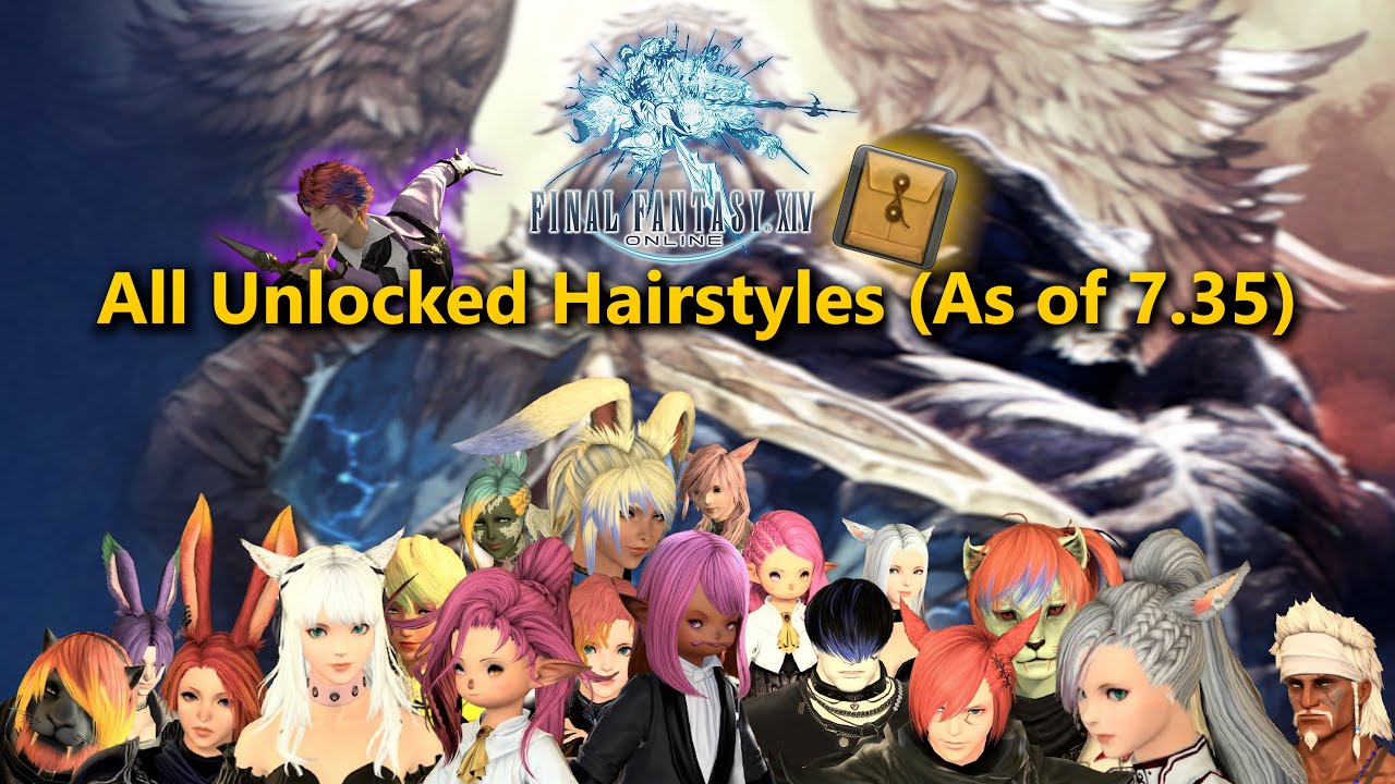 FFXIV: All Unlockable Hairstyles In The Game (As Of 7.35)