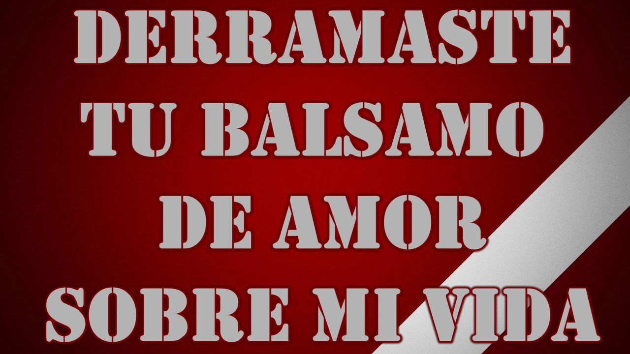 ME SANASTE CON TU BIEN MARCO BARRIENTOS CON LETRA