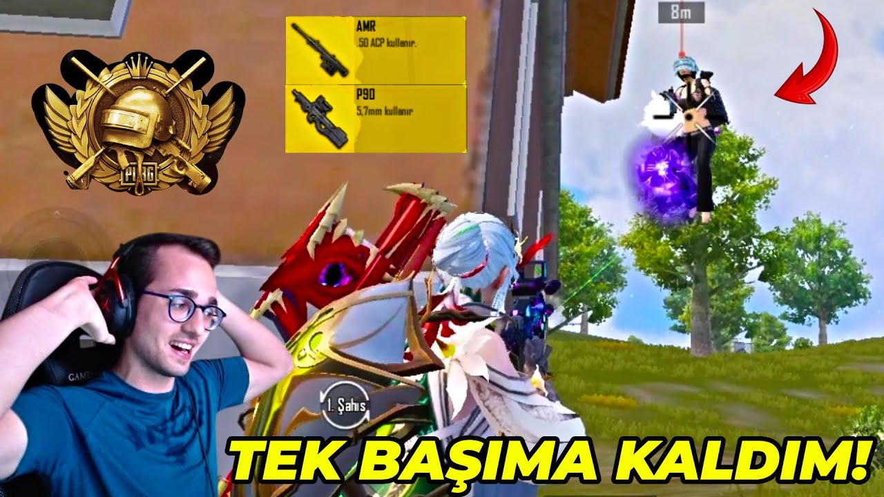 OYUN SONUNA TEK BAŞIMA KALDIM! (RANK) PUBG MOBILE