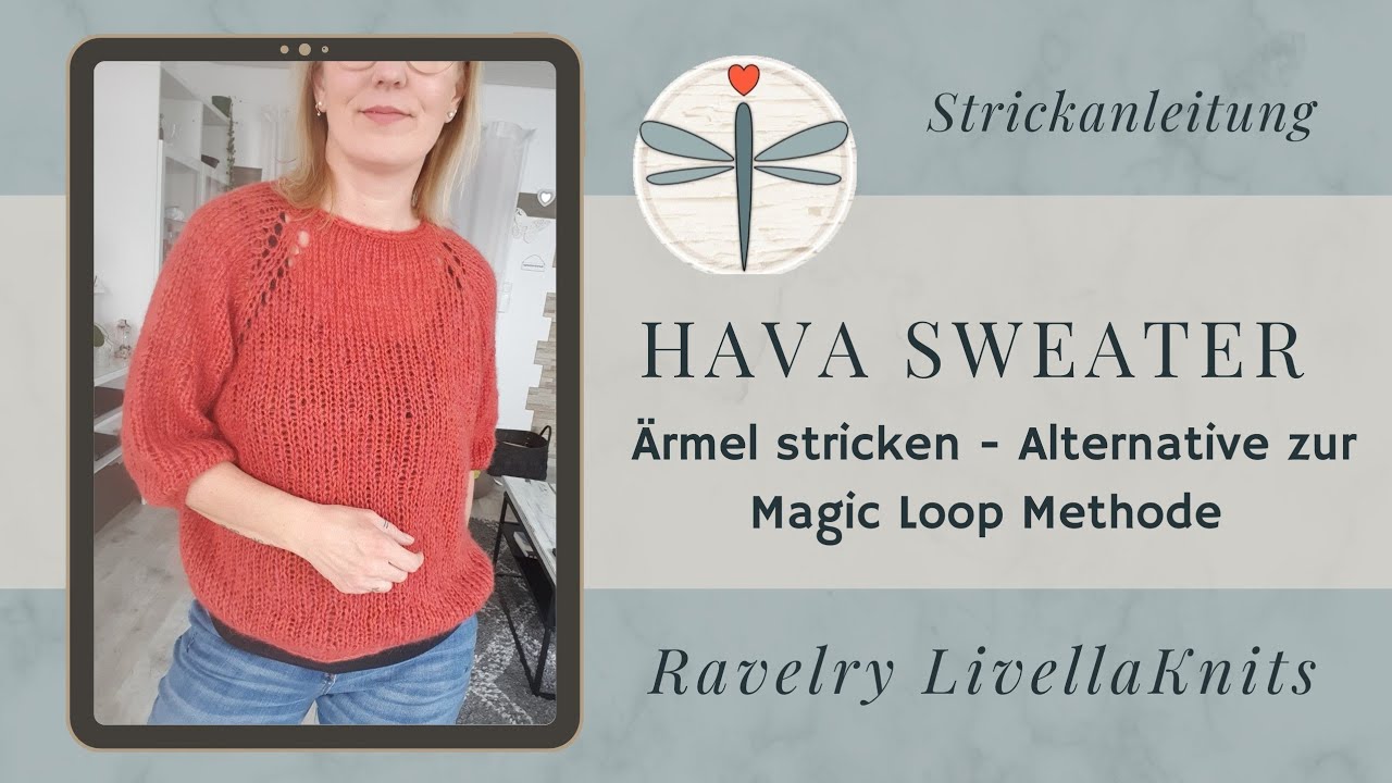 Ärmel stricken: Alternative zur Magic Loop Methode
