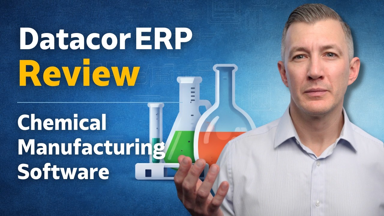 Datacor ERP: Лучшее программное обеспечение для химического и технологического производства?