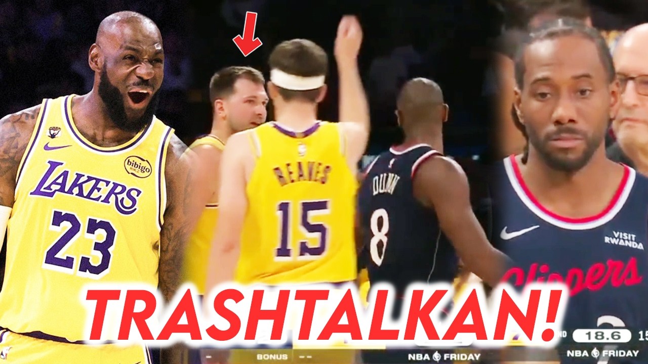 HYPE na HYPE si Lebron sa Nangyari! Trashtalk malala ang inabot ni Dunn kay Luka! Lakers vs Clippers