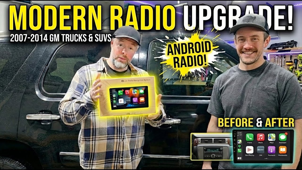 How to Install Android Head Unit 2007 2014 GMC Yukon Tahoe