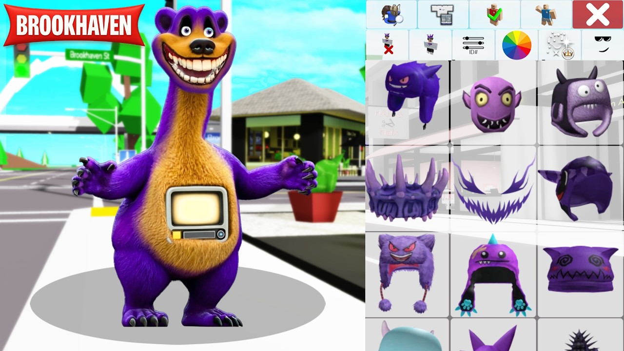How to Make BEARFRIENDER DARK PALS in Brookhaven