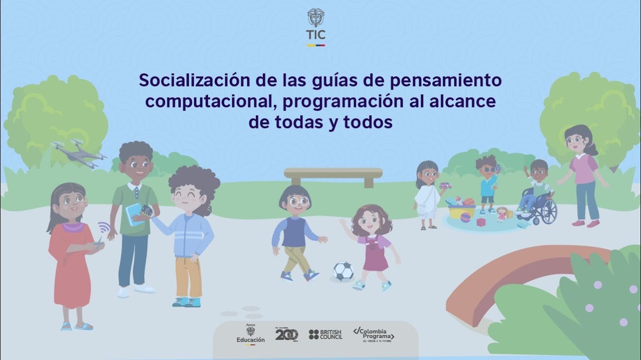 Socialización de las guías de pensamiento computacional, programación al alcance de todas y todos