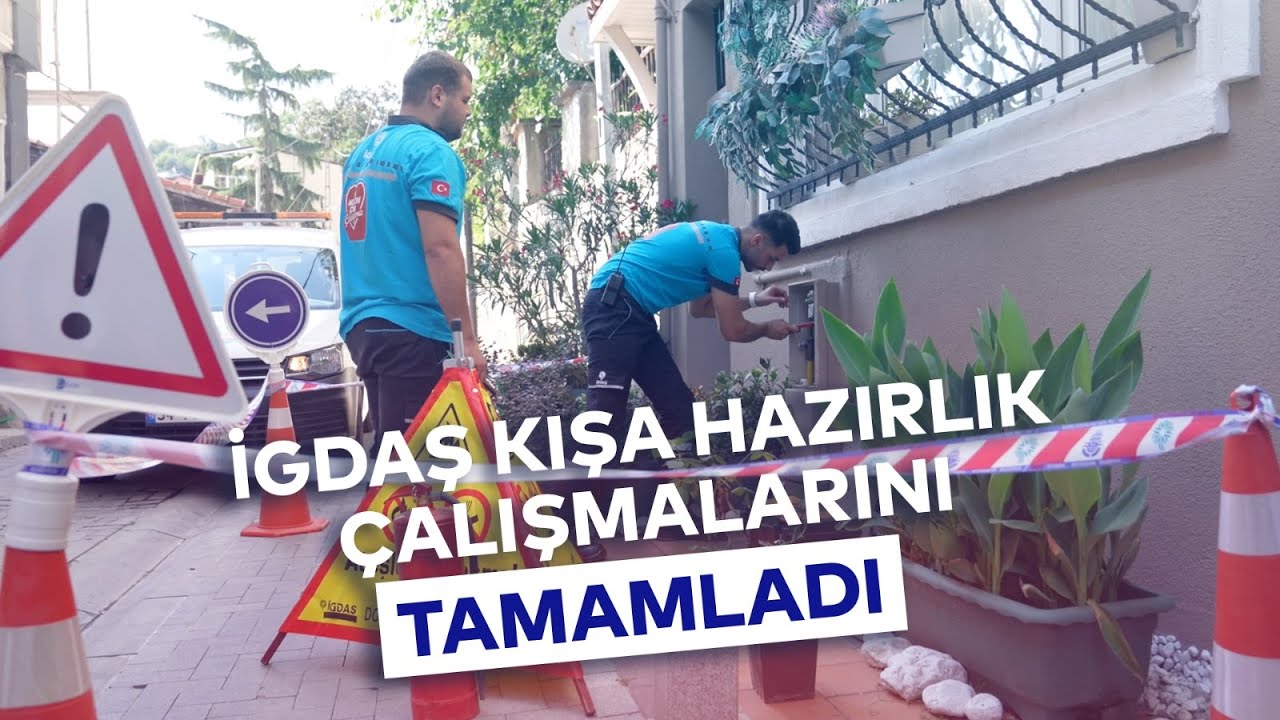 İGDAŞ KIŞ HAZIRLIK ÇALIŞMALARINI TAMAMLADI