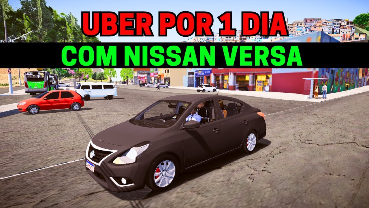 🔴Gameplay de Uber Com Mod Nissan Versa | Mapa CCS Zona Norte SP | Proton Bus Simulator | PBSC