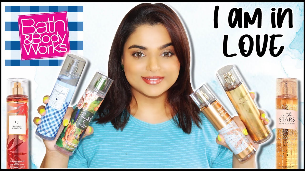 BATH & BODY WORKS FRAGRANCE MIST COLLECTION | SUMMER\TROPICAL\SPRING SCENTS | PRATHA BHARDWAJ