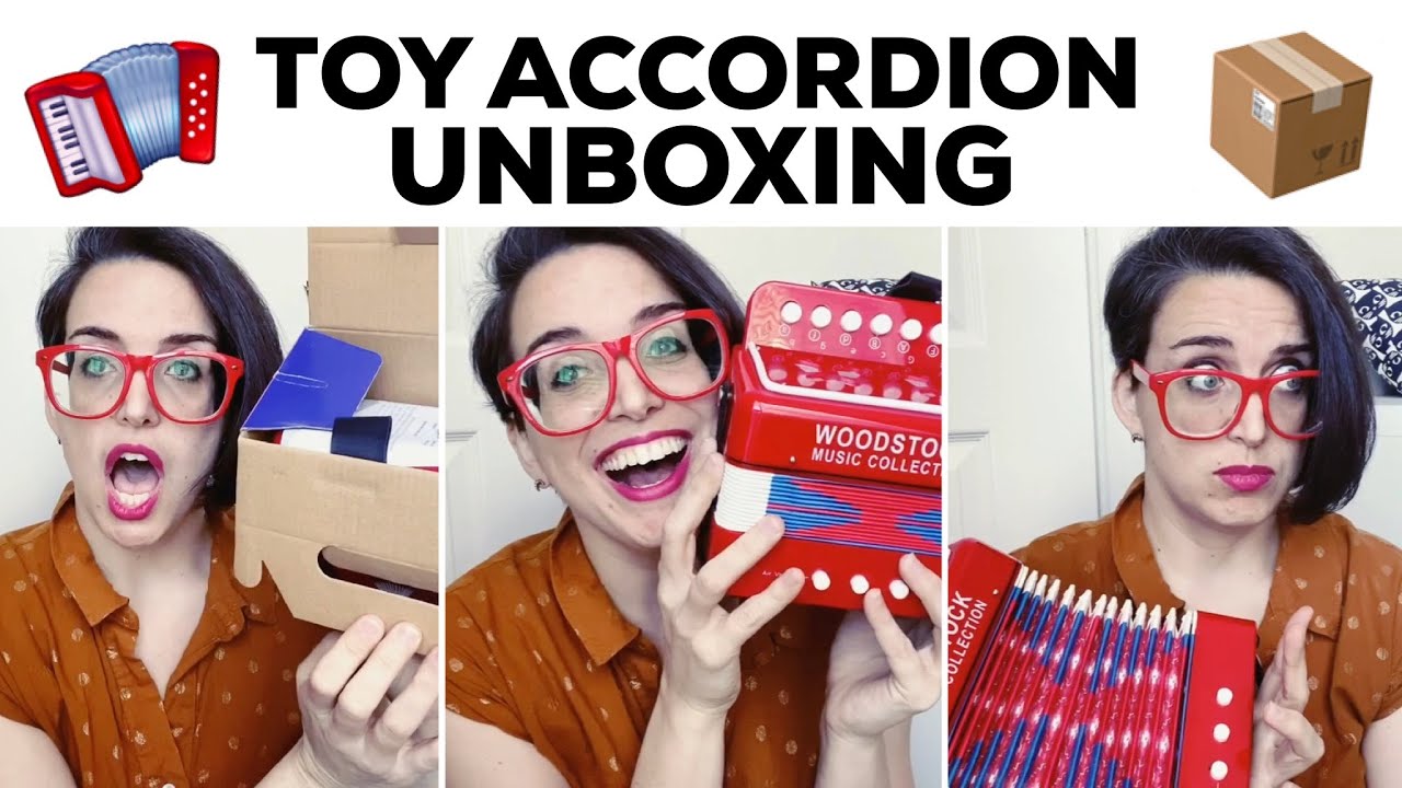 Woodstock Toy Accordion | UNBOXING