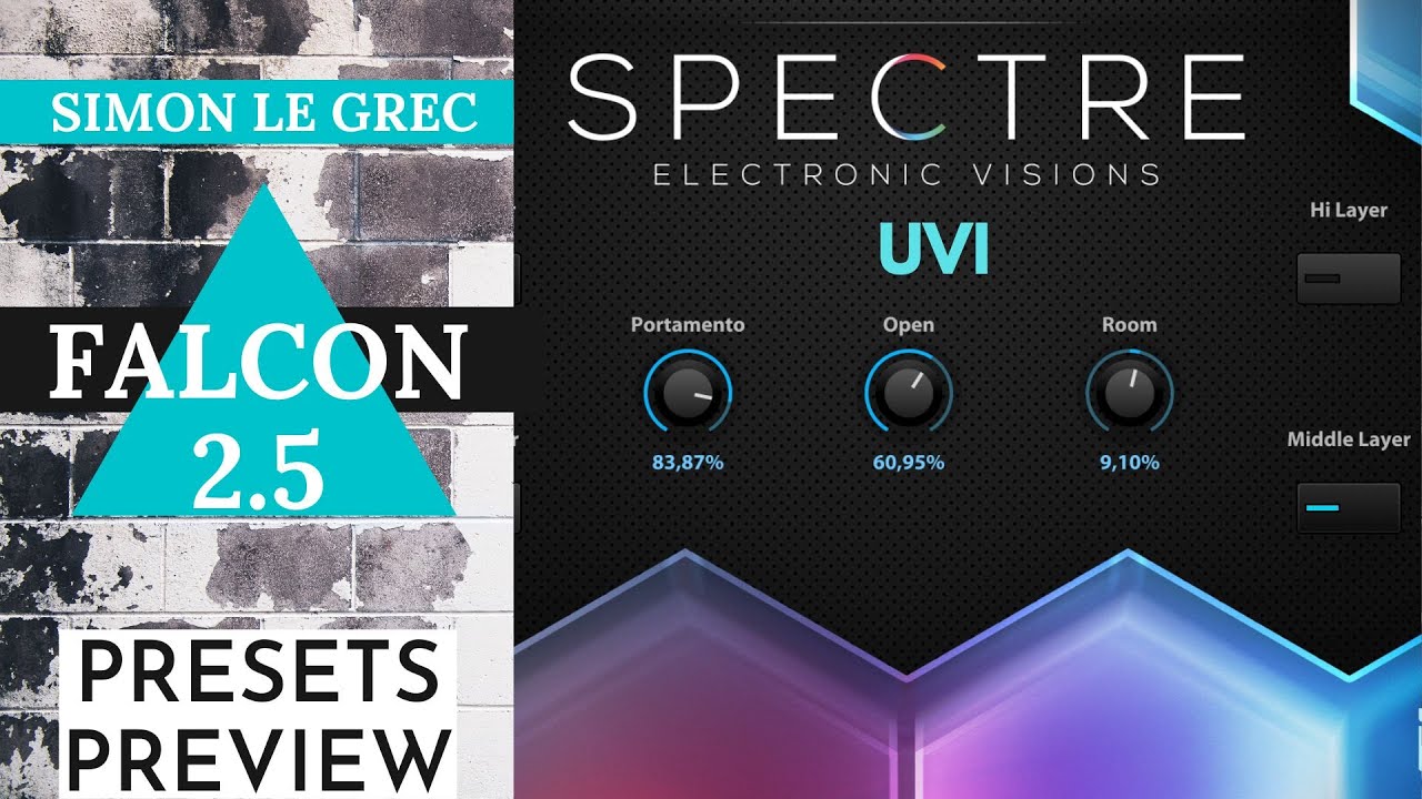 UVI Falcon 2.5 | Spectre | Presets Preview (No Talking)