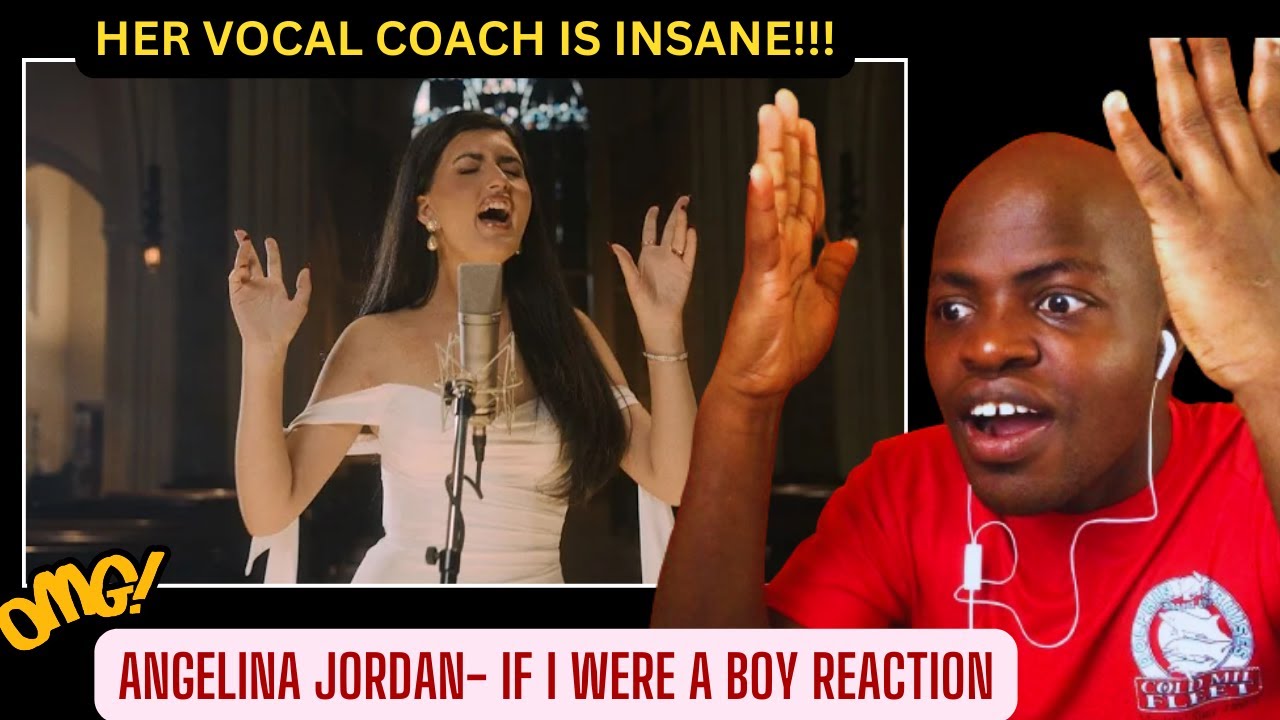 ANGELINA JORDAN- IF I WERE A BOY |Vocal coach reacts to @AngelinaJordanOfficial