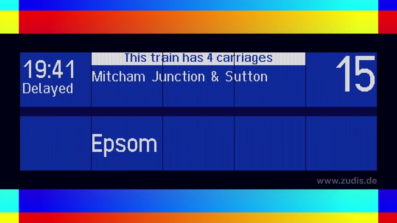 Clapham Junction announcements on platforms 3-4-13-14-15