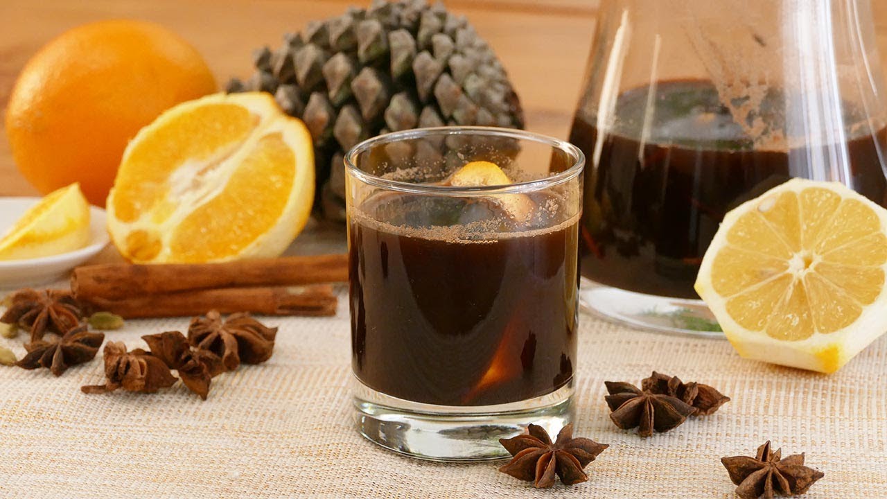 Vino caliente especiado de Navidad - Cocinatis